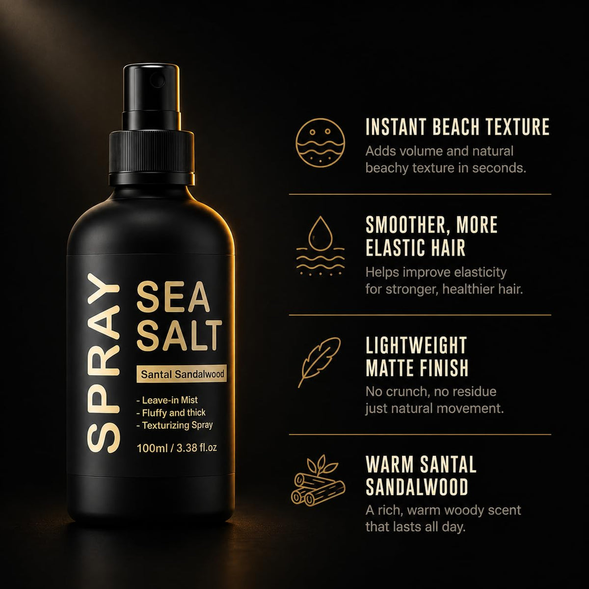 Sea Salt Spray for Hair