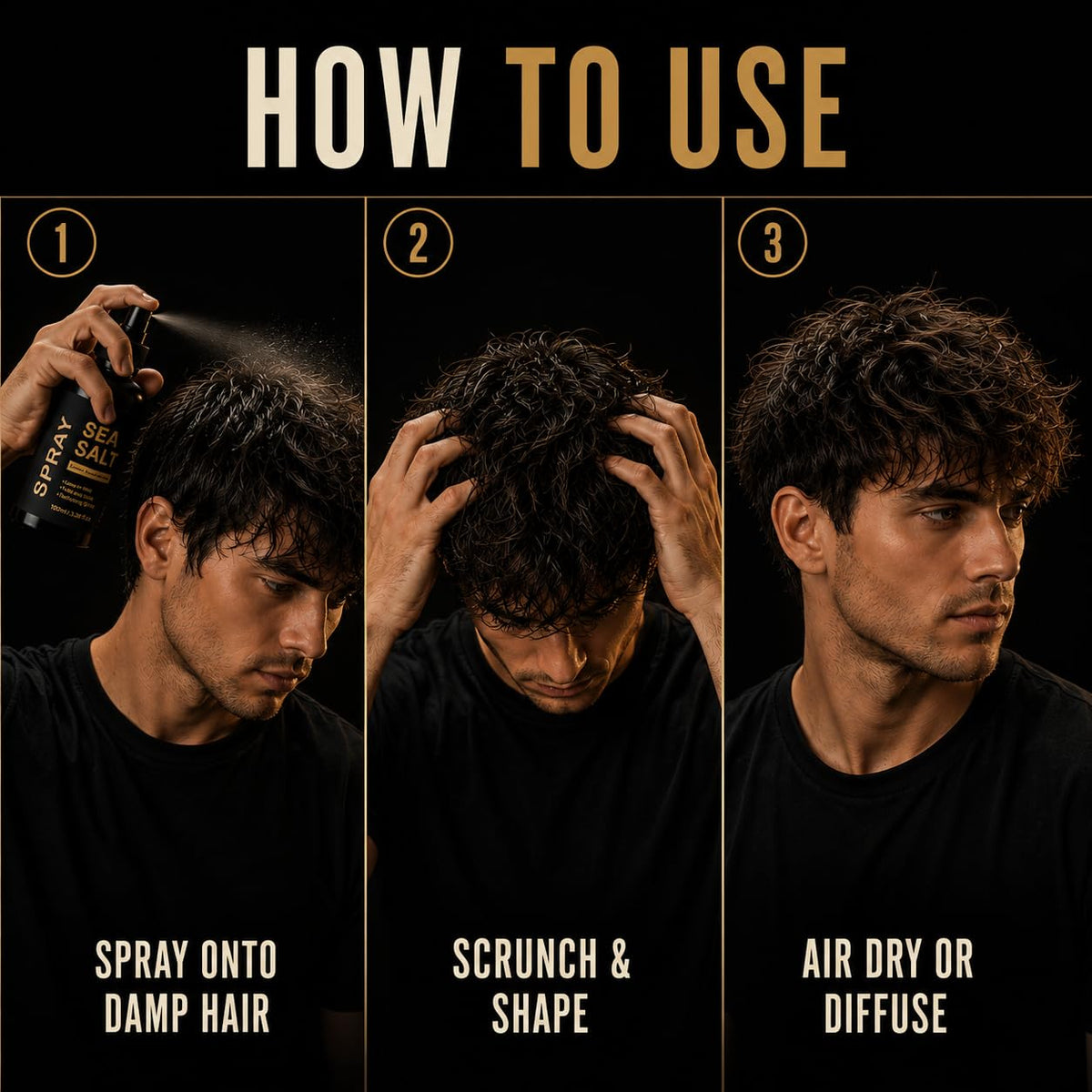 Sea Salt Spray for Hair