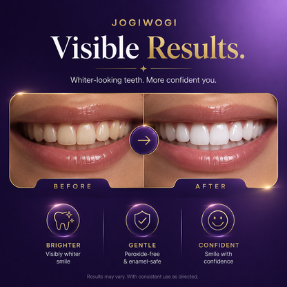 DRY Purple Teeth Whitening Strips