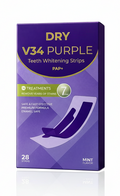 Dry teeth whitening strips